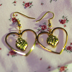 ハートベリー🌹vintage pierce