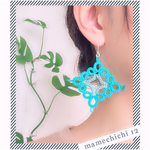 sale‼︎タティングレース ピアス (ニッケルフリー)