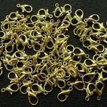カニカン 6ｍｍ×12ｍｍ ゴールド色90個 (118)