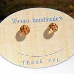 ★バスケットボール★スポーツピアス ピンバッジ