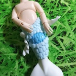 カラフル人魚ちゃん Ｂ品 青