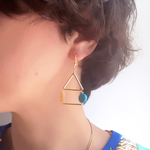 summer”ターコイズ ／ピアス イヤリング