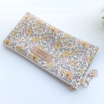 LIBERTY　Felicite　フェリシテ　2010ES　13Y　ミモザ　ビニコのぺたんこポーチ　★通帳ポーチ、ペンケースに♪