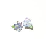 紫陽花のイヤリング