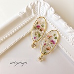 alyssum oval earrings