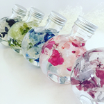 Herbarium☆ラウンドボトル☆紫陽花☆ドライフラワー・ハーバリウム