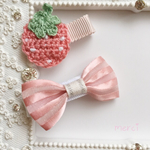 baby&kidsに♡ヘアクリップ2点セット(いちご)