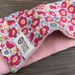 ◼︎360 今治タオル 大判ハンカチ Petites Fleurs Rouges