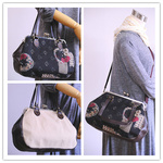 【nanqueen's handmade】2way☆がま口ハンド＆ショルダーバッグ
