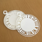 ★再販12★【10枚セット】ミニメッセージカード 懐中時計