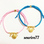 【anklet】SMILE★イニシャルアンクレット
