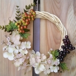 紫陽花  ☆三日月シンプルリース☆