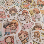 マタニティ♡フレークシール