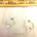 シャボン玉ピアス