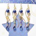 ☆蒼の惑星と星のらせんピアス☆