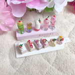 お得ですょ♪ ミニチュア♡ドリンク&カットケーキセット♡