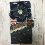 リメイク デニム iiPhone6  7携帯カバー