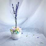 FlowerディフューザーポットM＊虹色あじさい