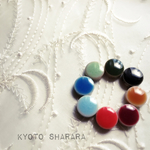 ＊まぁるい和色タイル＊ピアス/イヤリング