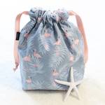 再販☆Charming - flamingoの巾着袋【送料無料】