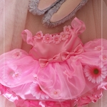 ステラルーちゃんのお洋服☆　お花いっぱいドレス
