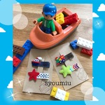 男の子におすすめ！〈2個セット〉ヘアクリップ(夏のおもちゃ箱) ベビー&キッズ