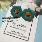 送料無料 夏はじけるsummer flower pierce