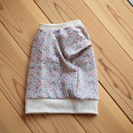 【80】ラベンダーの小花柄　Tシャツ