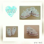 milcha0319様専用♡オールシーズン対応*°2way コットンのベビーシューズ＊ホワイト