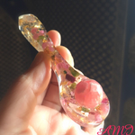 トルマリンの金のスプーン オルゴナイト