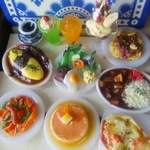 🎉🌈🌴🌺✨緊急SALE❗❗🌈5000円↪3000円にSALE❤❤ ミニチュア  ドールハウス  カフェ  ランチ スイーツ レストラン 喫茶店 料理    洋食      