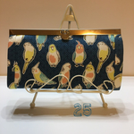 鳥がいっぱい長財布⭐️25