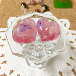  ぷっくりハート♡オルゴナイト