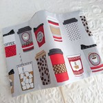 ≪再販≫◆ラスト1枚◆コーヒープラカップのブックカバー(文庫本size)