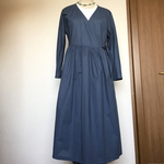 カシュクール ギャザー カーディガン