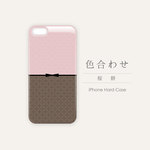 桜餅［色合わせ］iPhoneケース