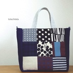 9 patch tote bag (manish tone)
