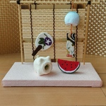 夏の風物詩🐷🍉🎐