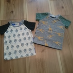 【オーダー】 ラグランＴシャツ コウフクノキ&キリン
