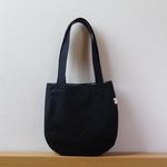 ソコダケ・丸トートバッグ（black)