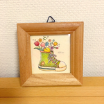 ミニ原画『Spring shoes』
