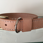 犬の首輪 ヌメ革 カラー 