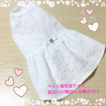 ペット服（夏色ワンピース④