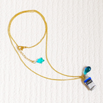 ［N1001］絵の具ネックレス