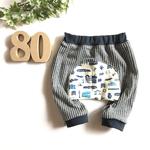 ＊80.90＊ロンドン街とヒッコリーデニムのクロップドモンキーパンツ　  