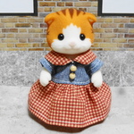 シルバニア　お母さんサイズ　カントリー風　ワンピース