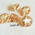 ＊再々々々々々販＊【import】スター メタル ボタン(2個)