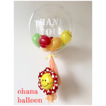 スマイリーバルーン ギフト フリンジチャームバルーン