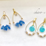 sale♡マーメイドなフープイヤリング・ピアス