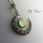 【NY様ご予約品】∬✩fantasy night✩∬　 Vintageネックレス。L